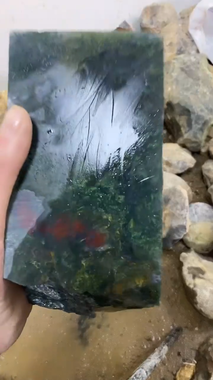 定制玛瑙新**材原石1500810