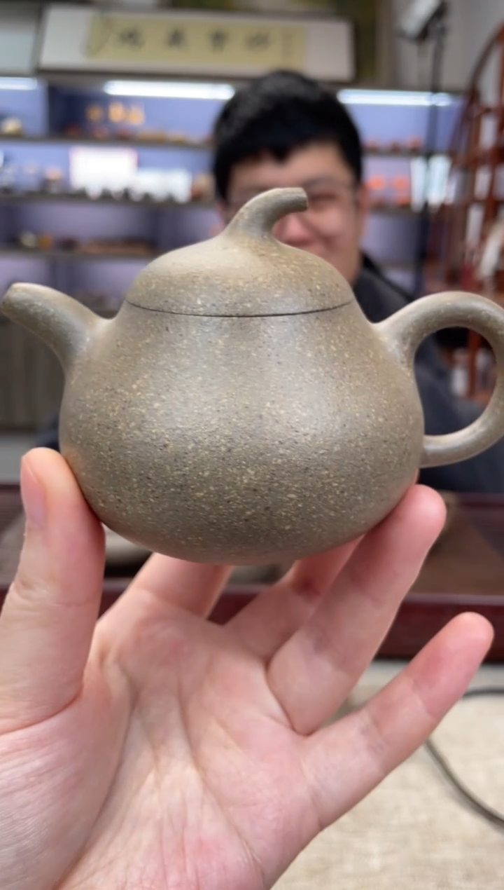 【闪购商品】紫砂茶壶青段  茄瓢