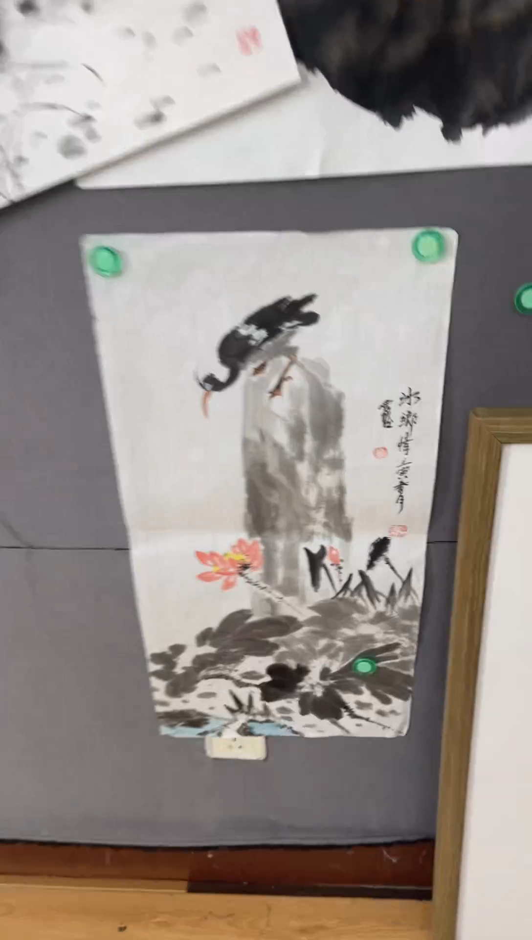 国画国画山水花鸟作品