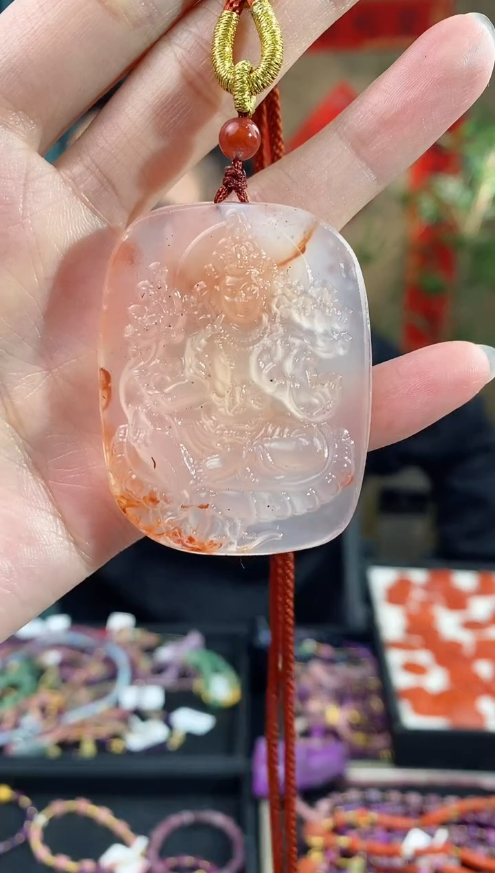 【闪购商品】南红玛瑙吊坠(赠链)未镶嵌104