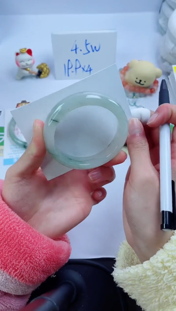 【闪购商品】石英质玉手镯未镶嵌175-54.7