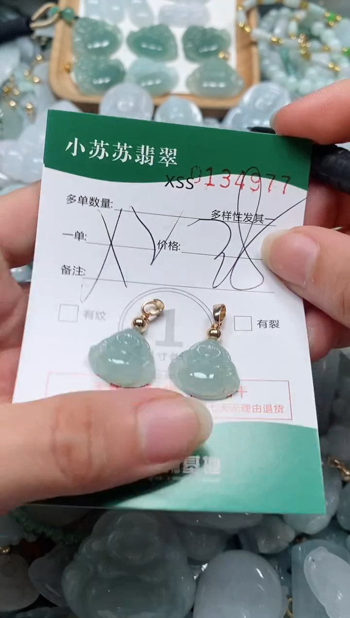 【闪购商品】翡翠颈饰未镶嵌闪购商品0134977