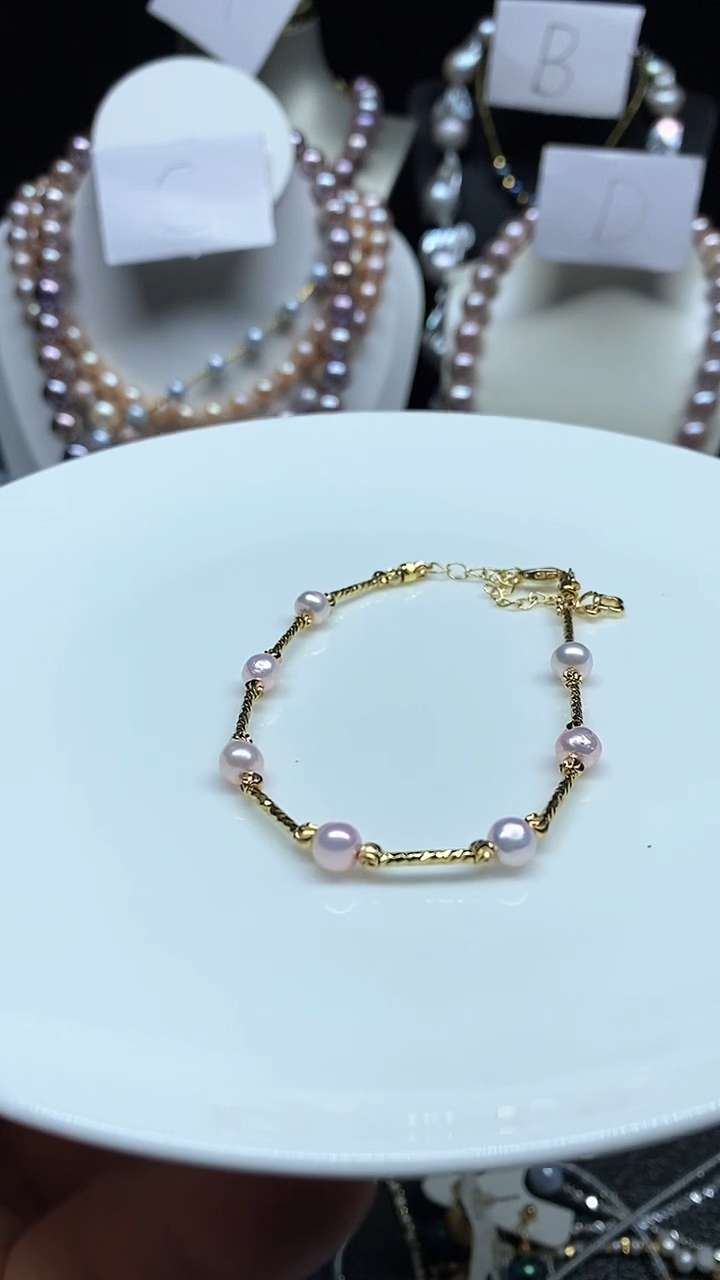 【闪购商品】淡水珍珠手串未镶嵌多人