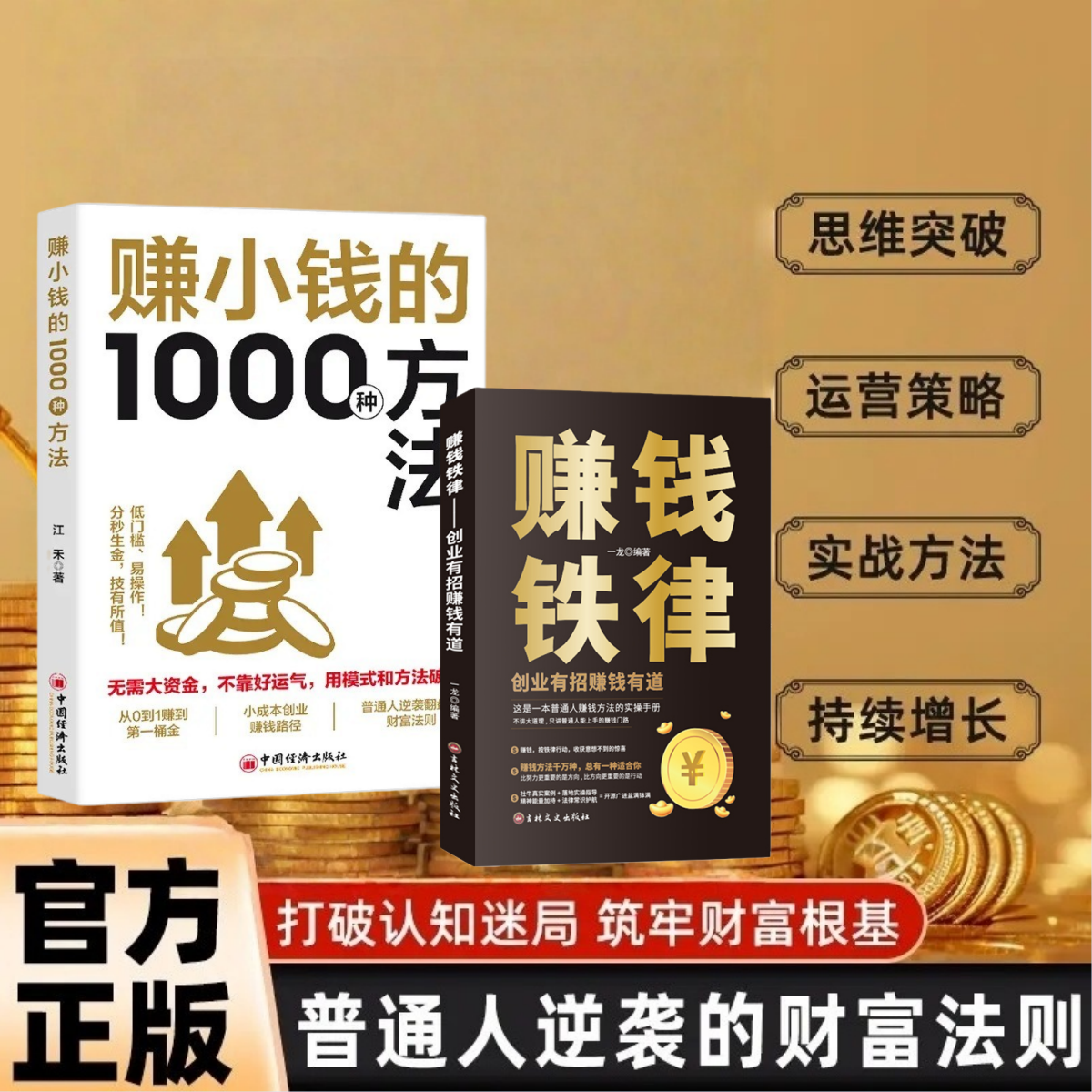 赚小钱的1000种方法 技能变现一步步教你把钱赚到手 副业刚需必备