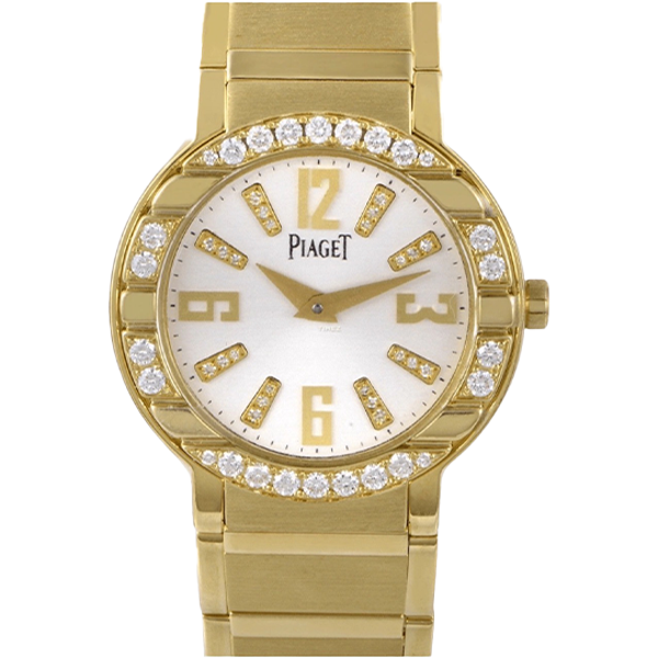 99新 Piaget/伯爵 老佛爷/伯爵34032原钻/石英/单表/28mm