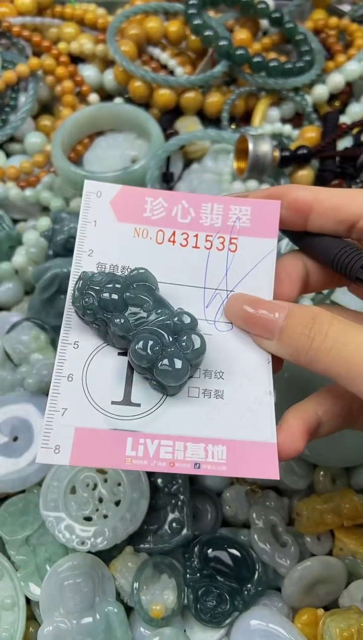 颈饰未镶嵌翡翠闪购0431535