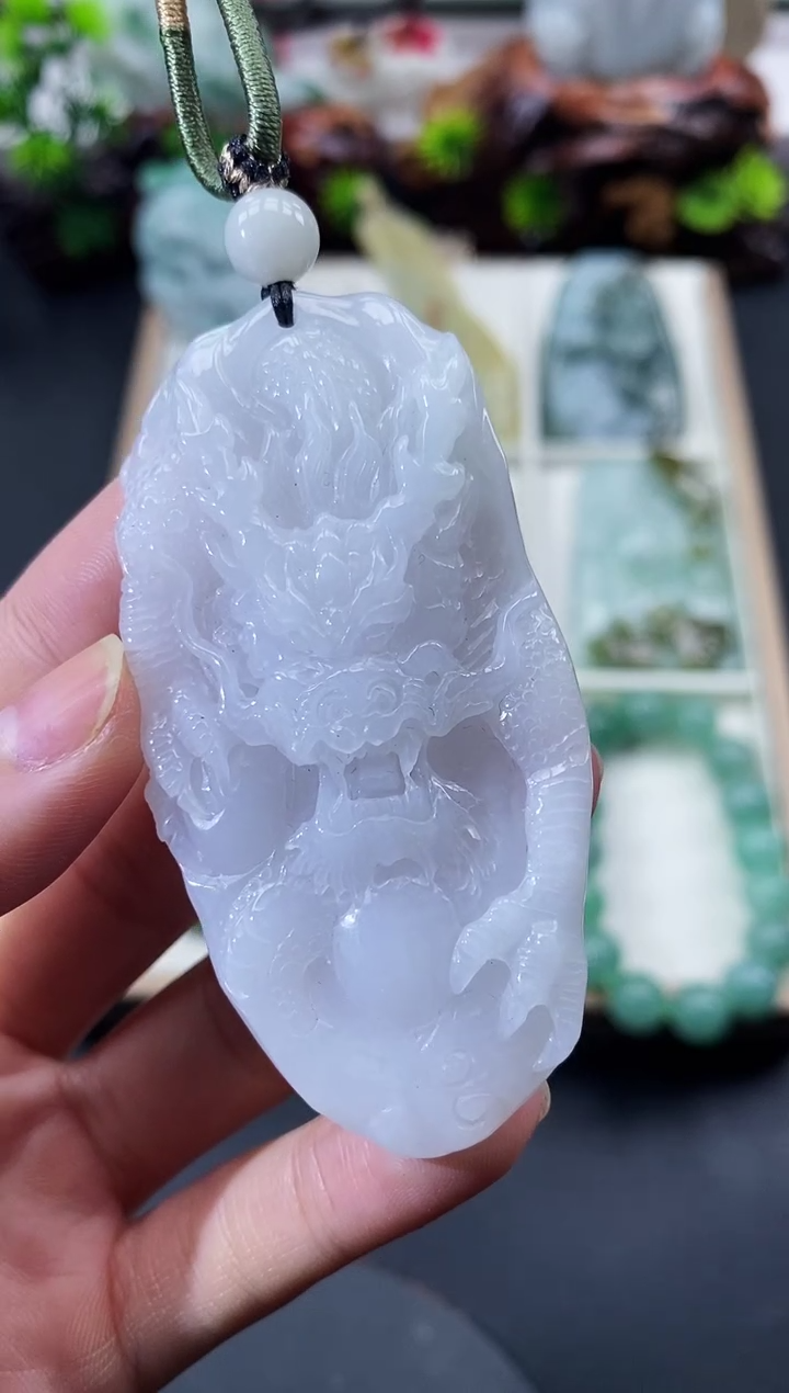 颈饰未镶嵌翡翠天然缅甸A货翡翠