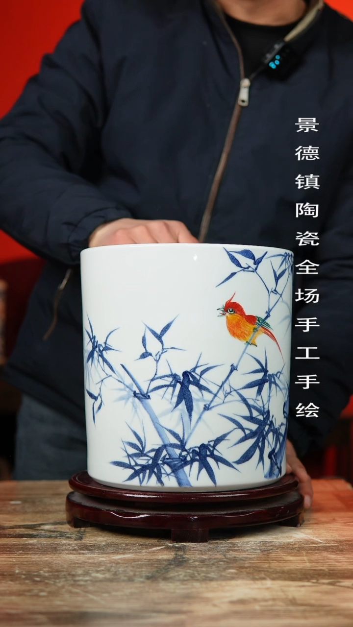 【闪购商品】摆件景德镇陶瓷手工手绘28