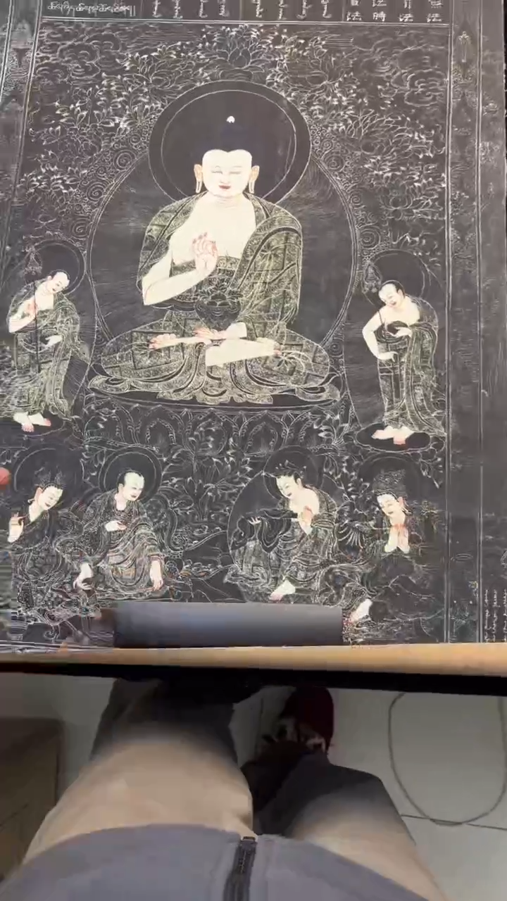 装裱画唐卡藏艺阁TK16034