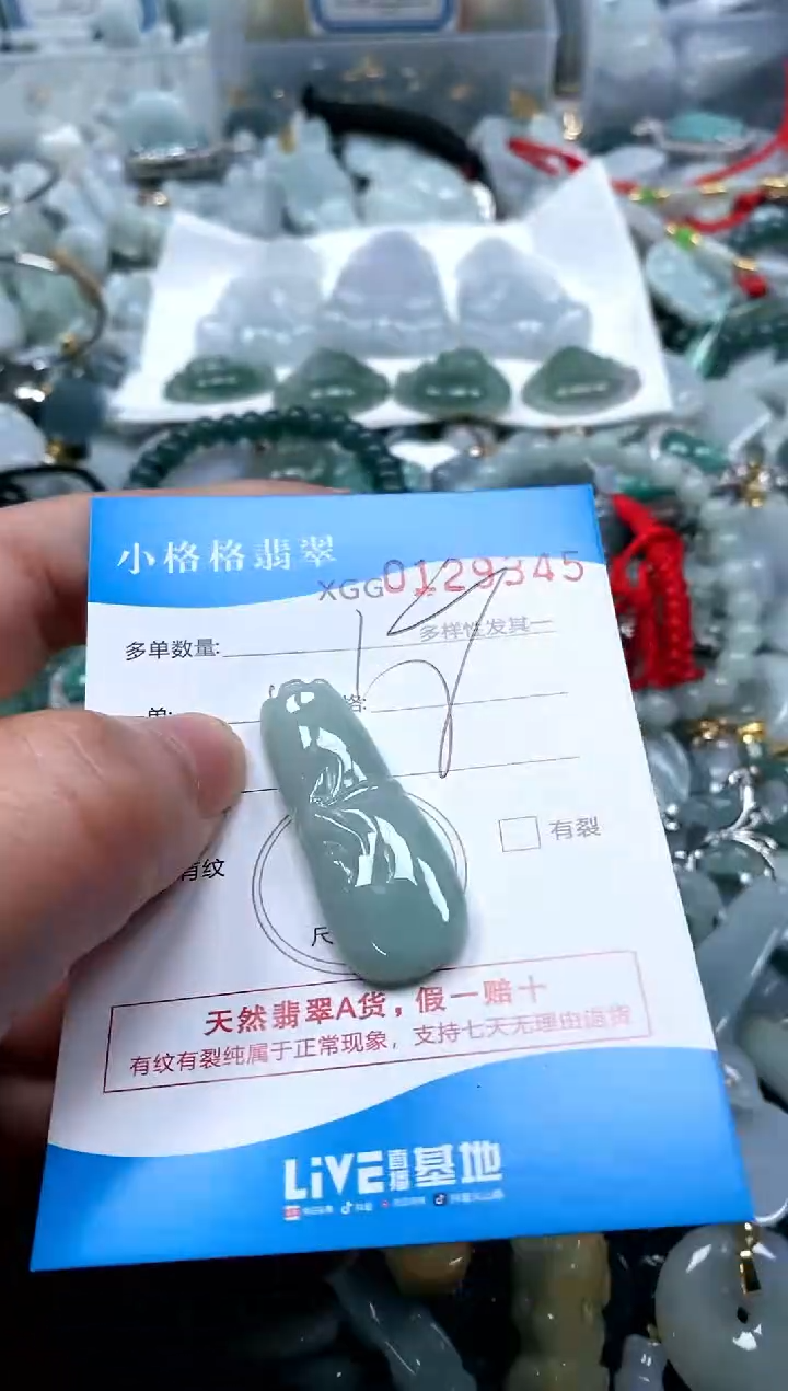【闪购商品】翡翠颈饰未镶嵌闪购商品01293045