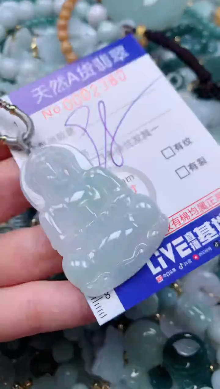 【闪购商品】翡翠颈饰未镶嵌00002380