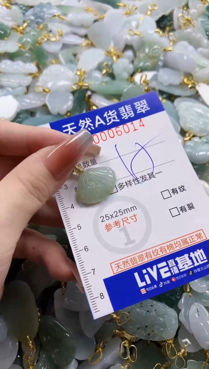 颈饰未镶嵌翡翠天然A货翡翠