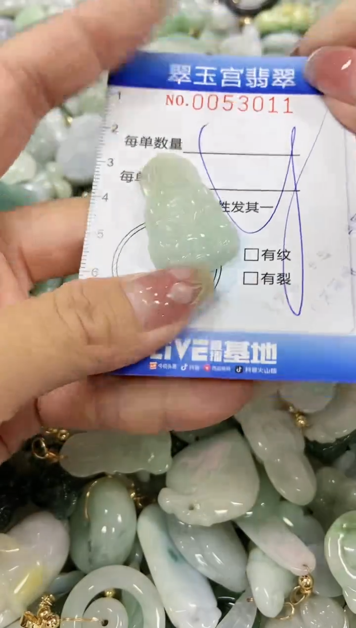 【闪购商品】翡翠颈饰未镶嵌闪购0053011