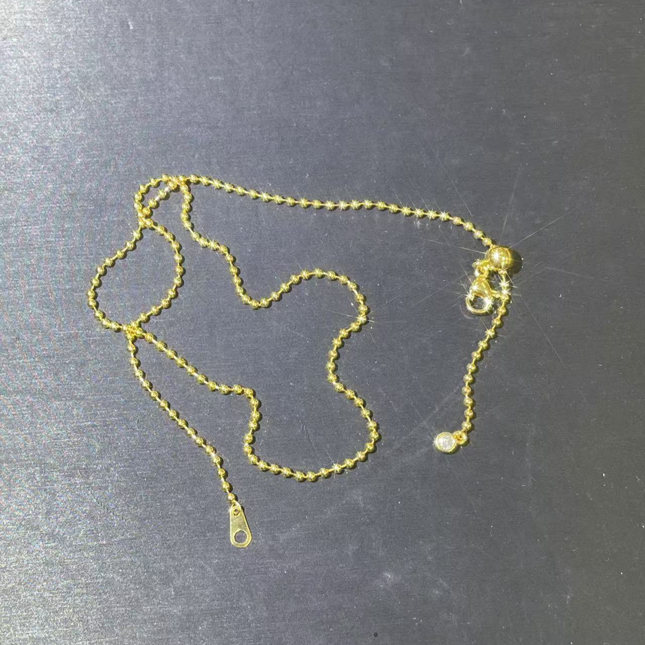  s1721黄色调节项链多样性发货