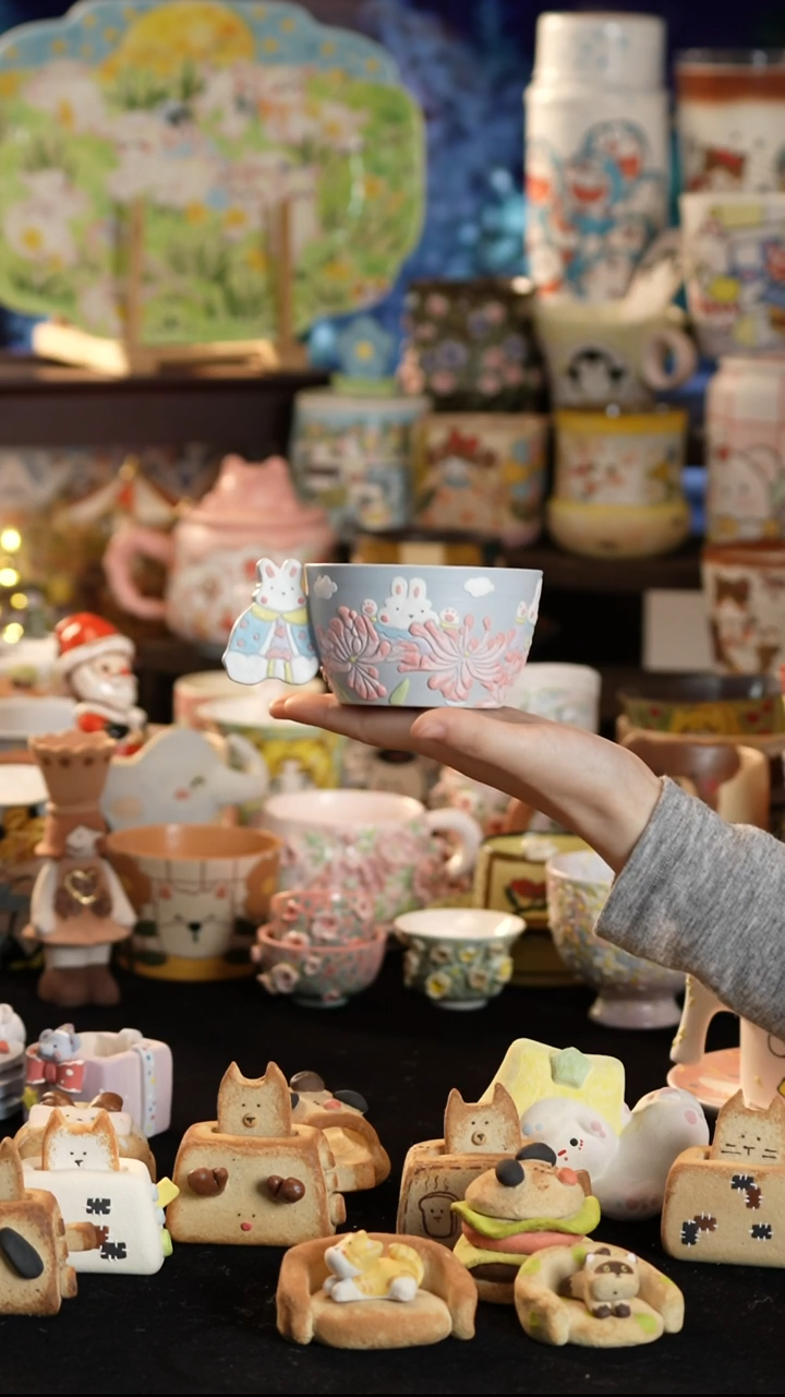 其他陶景德镇釉下彩手绘设计师款陶瓷