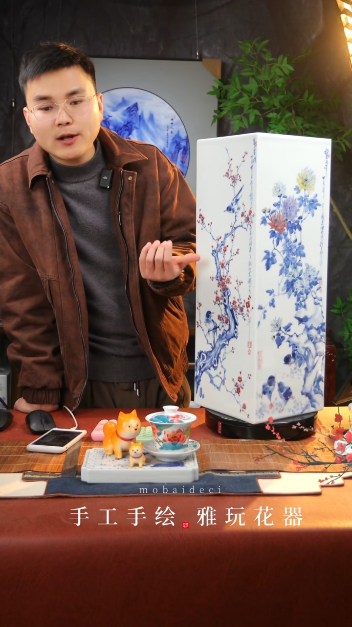 【闪购商品】瓷片景德镇手工手绘陶瓷