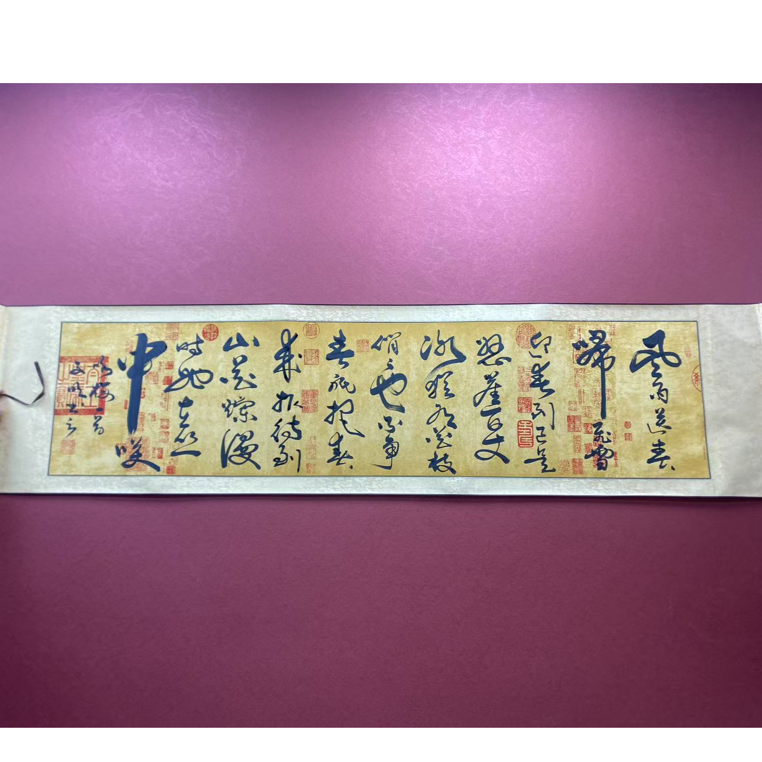 咏梅--苏文明--六尺对开（210*52）---齐贤阁书画院