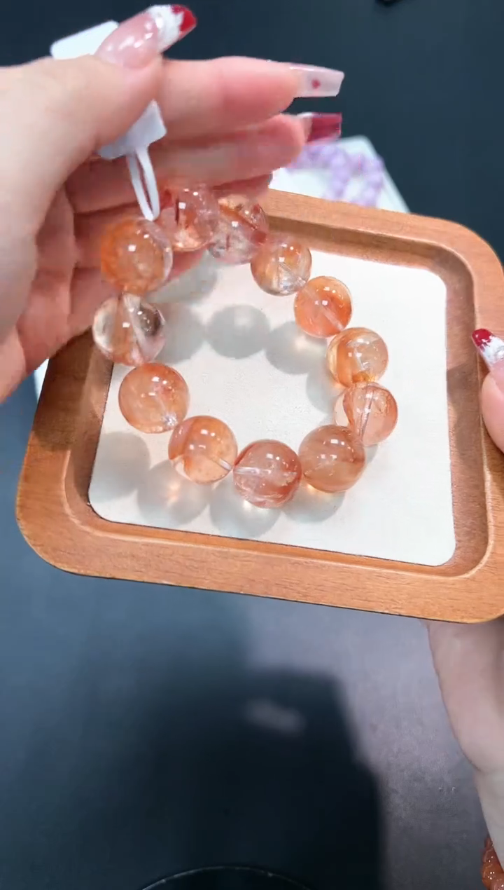 【闪购商品】水晶手串未镶嵌70m多样性发其一/1条17mm默认微瑕