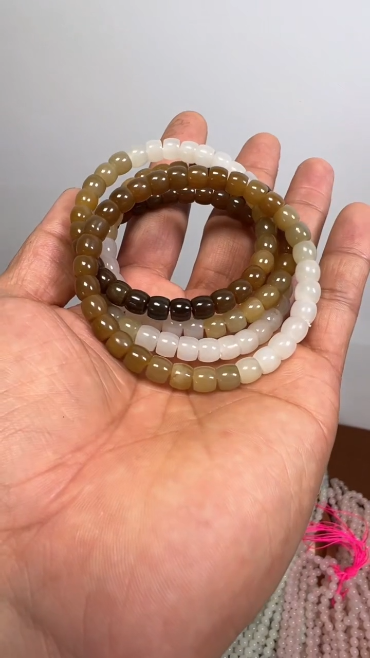 【闪购商品】和田玉手串未镶嵌和田玉手串多样性发货拍一发一