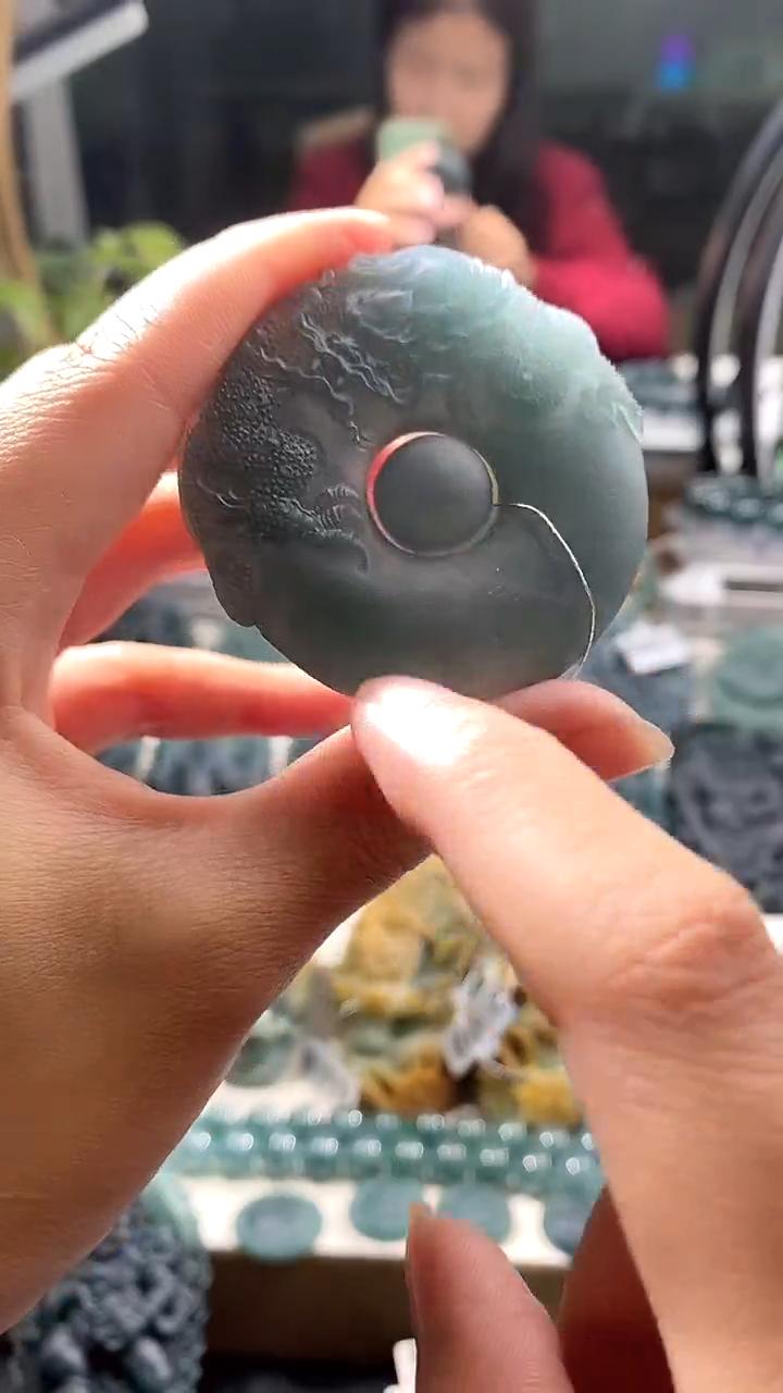 【闪购商品】定制翡翠未镶嵌翡翠毛货不退不换3.7