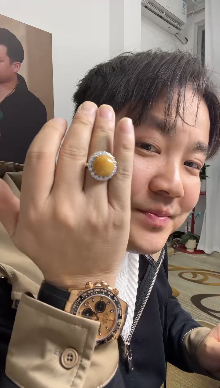 【闪购商品】翡翠戒指银S925镶嵌戒指