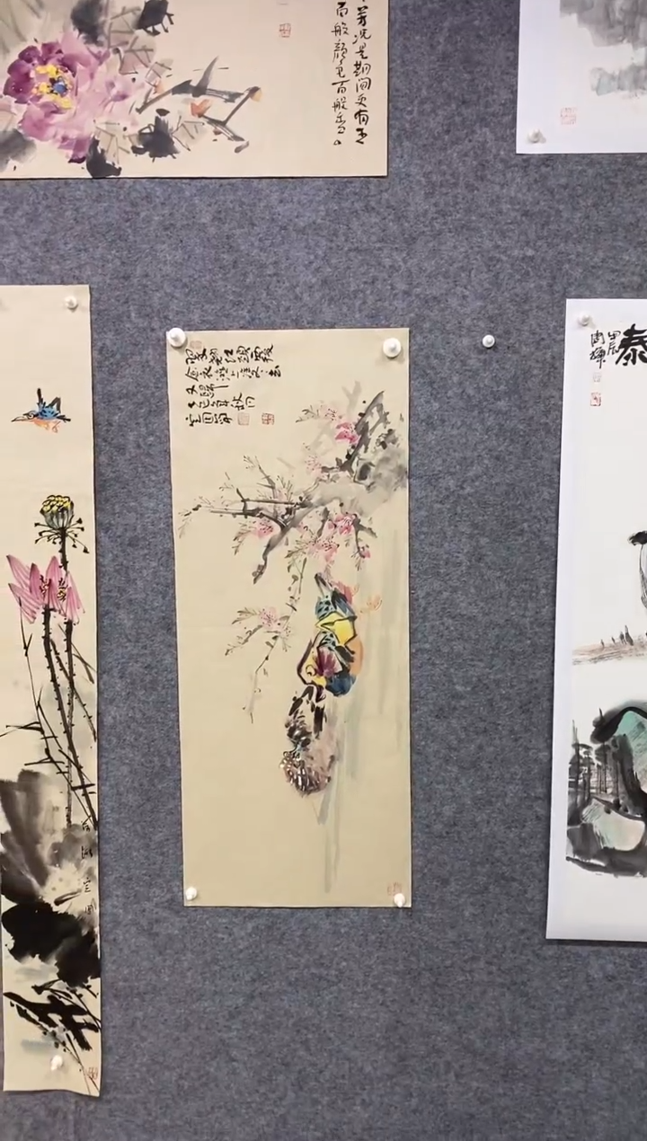 国画尚定固国画作品