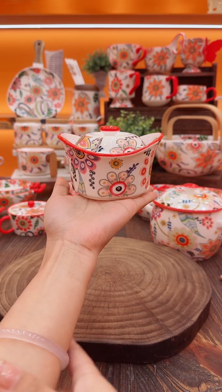 罐景德镇陶瓷餐具碗碟盘子