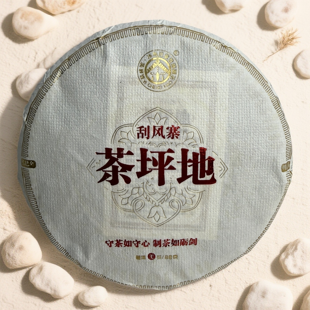 【茶坪地】2025年/刮风寨-茶坪地/核心产区/古树/普洱生茶/88克饼
