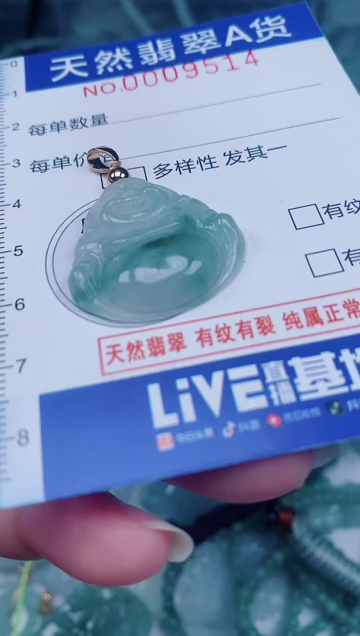 颈饰未镶嵌翡翠00009514