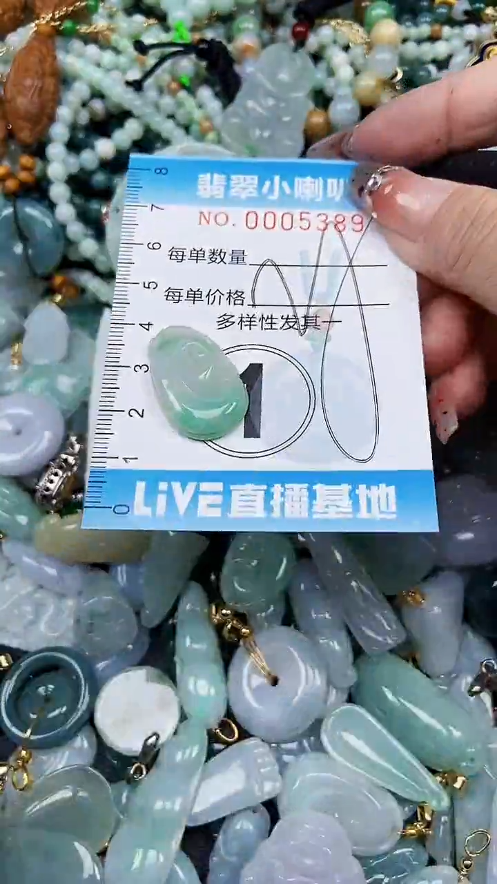 【闪购商品】翡翠颈饰未镶嵌闪购0005389多样性发其一