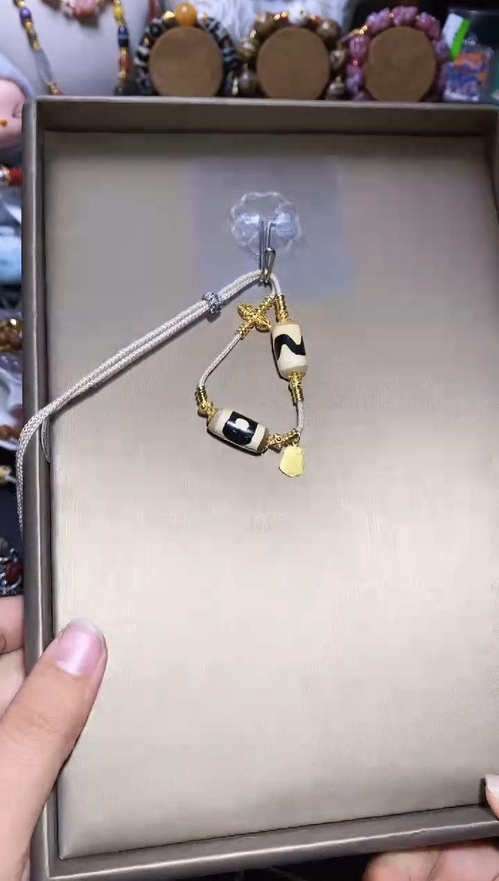 【闪购商品】玛瑙/玉髓未镶嵌颈饰X10397坛城多宝项链