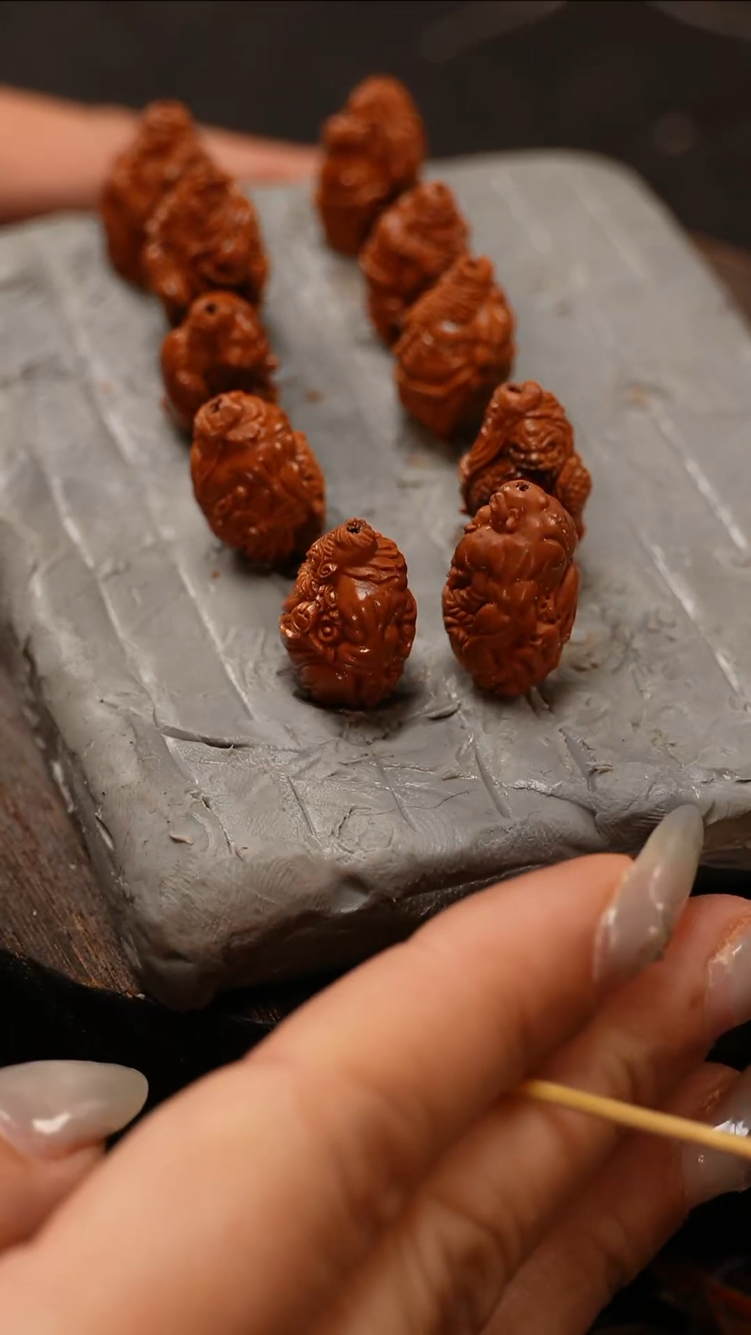 橄榄核手串/手链九林精品核雕