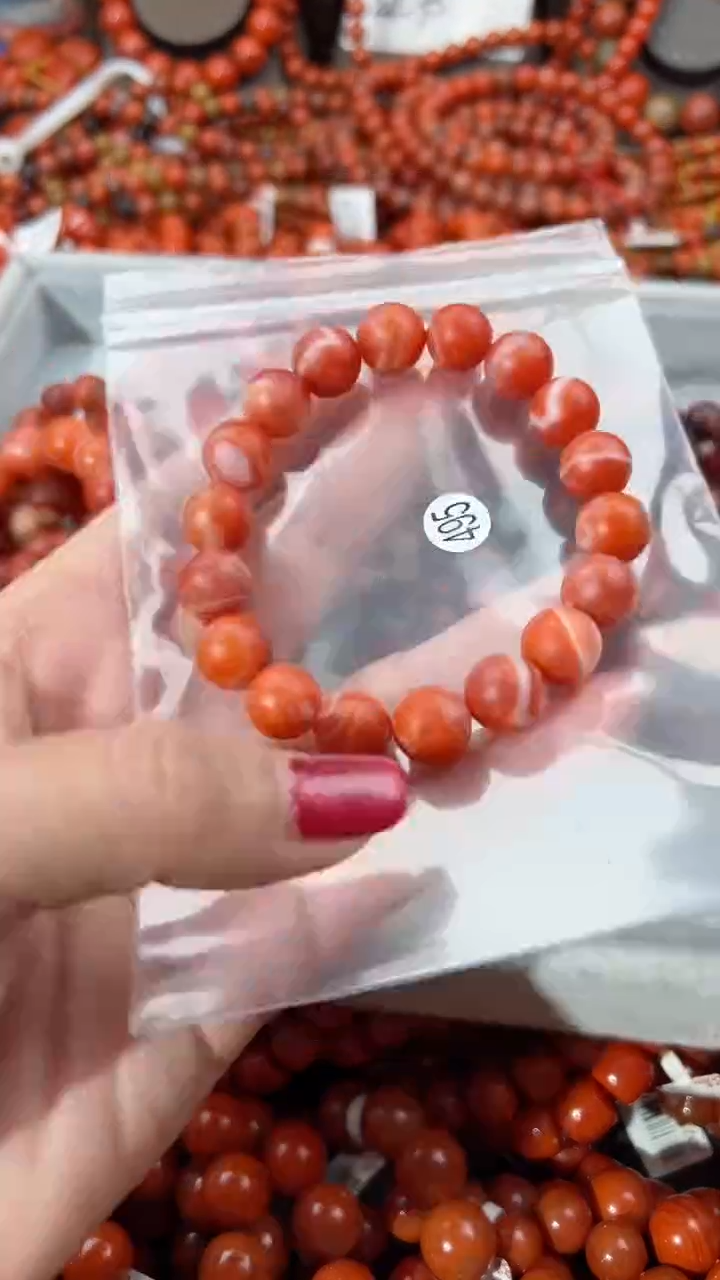 【闪购商品】南红玛瑙手串未镶嵌10+