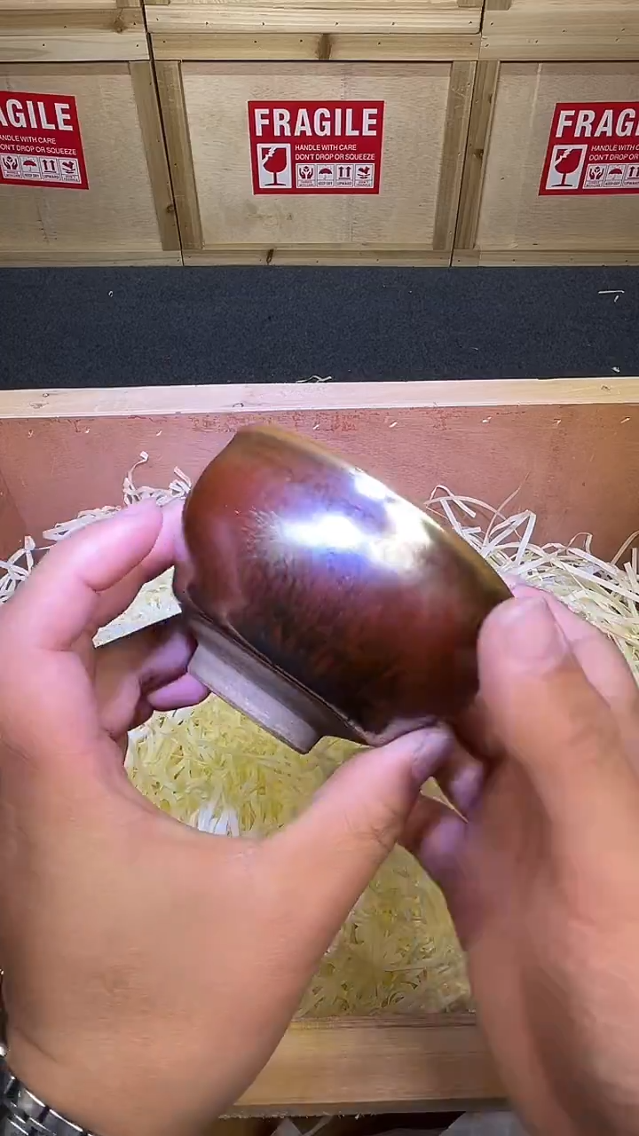 茶盏陈倩紫金花雕主人杯精选