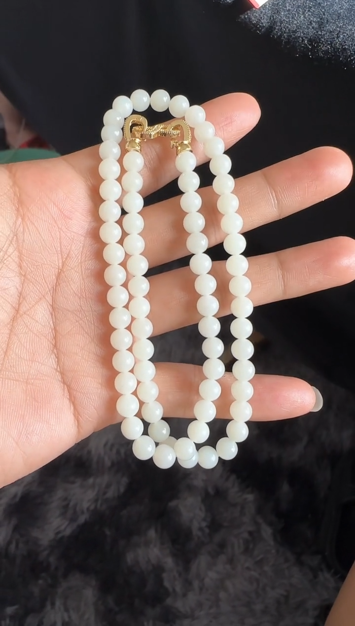 【闪购商品】和田玉颈饰未镶嵌新疆和田玉米达妈妈链