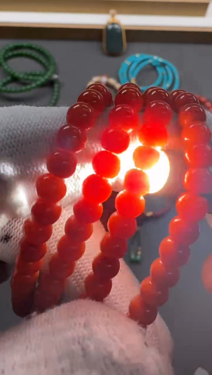 【闪购商品】南红玛瑙手串手串未镶嵌手串手串