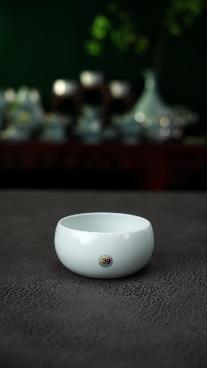 39号月白禅定杯微瑕福利~帆