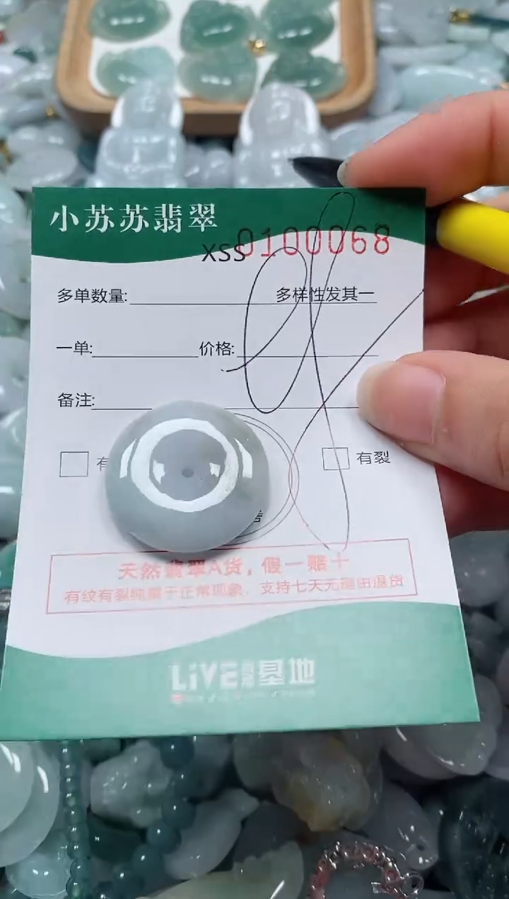 【闪购商品】翡翠颈饰未镶嵌闪购商品0100058