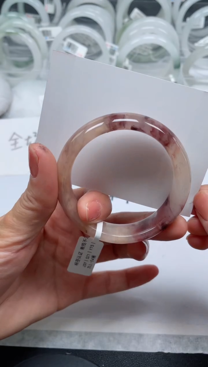 【闪购商品】石英质玉手镯未镶嵌55号/手镯/多人