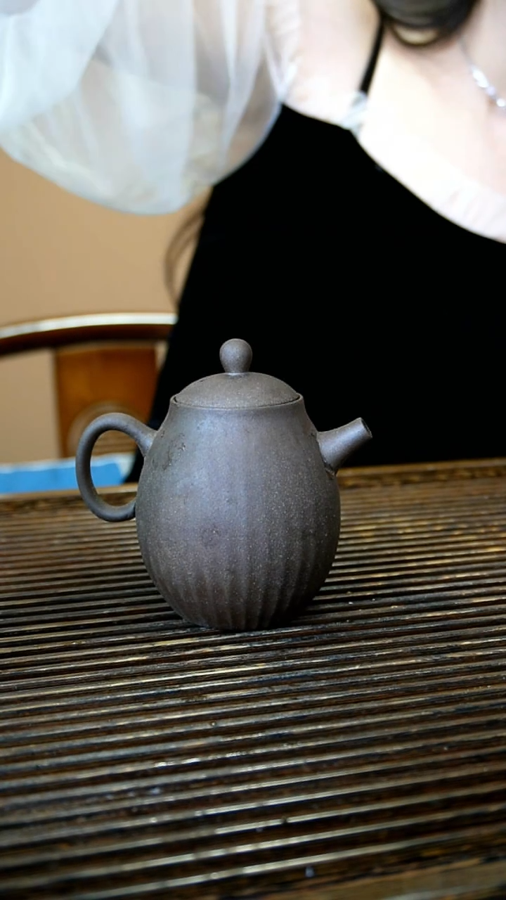 【原矿老岩泥】黑金沙 文旦壶