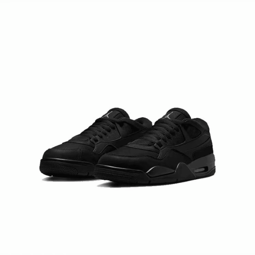 Nike/耐克AJ4 RM 黑武士 黑猫经典 男子低帮休闲板鞋 FQ7939004