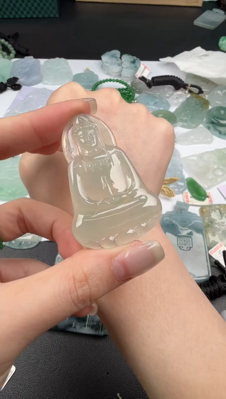 吊坠(不含链)未镶嵌翡翠翡翠饰品-231