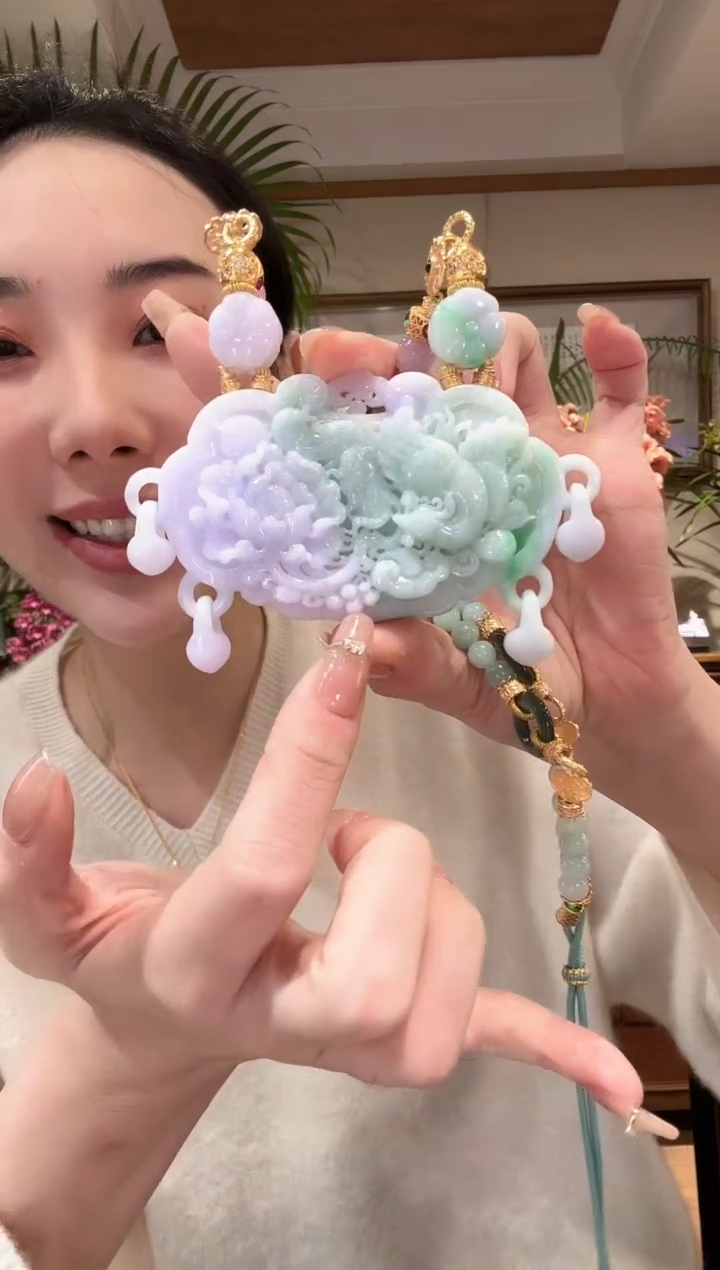 【闪购商品】翡翠颈饰未镶嵌国风