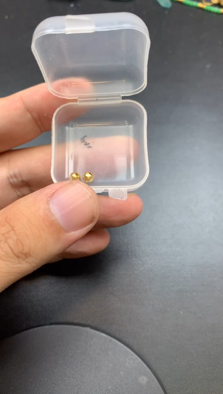 颈饰未镶嵌翡翠温*m单珠4mm