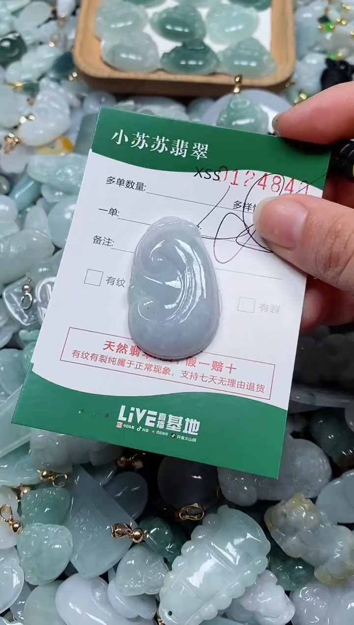 【闪购商品】翡翠颈饰未镶嵌闪购商品0124840