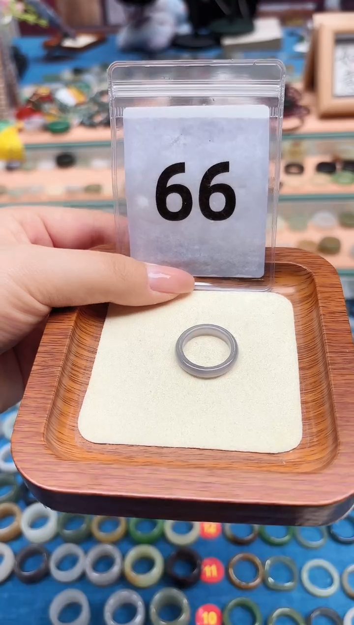 和田玉戒指未镶嵌11号