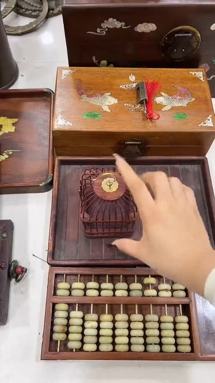 木沐头淘摆件木雕件