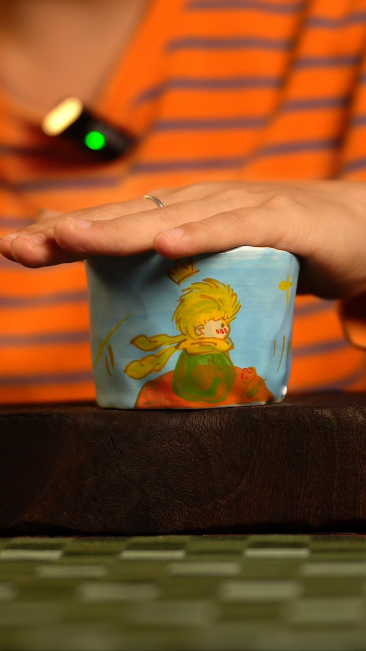 【闪购商品】清尘器物手工手绘瓷器