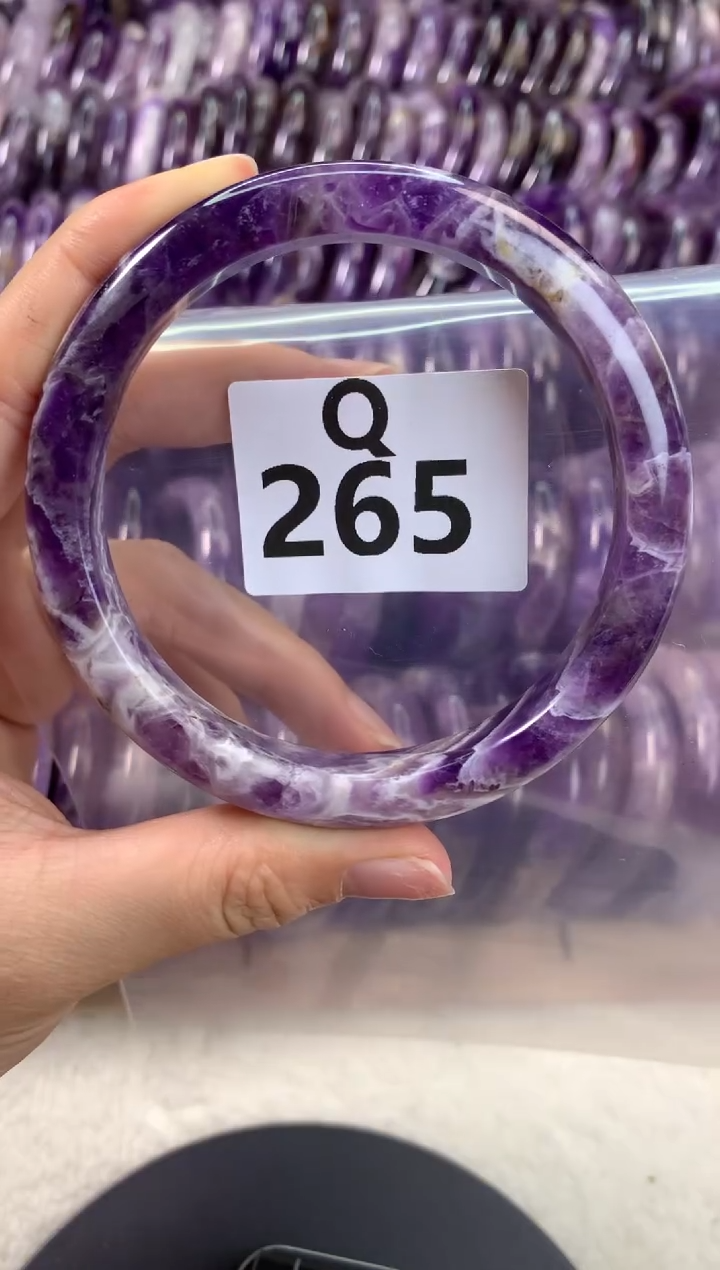 【闪购商品】水晶水晶手镯Q未镶嵌265-64