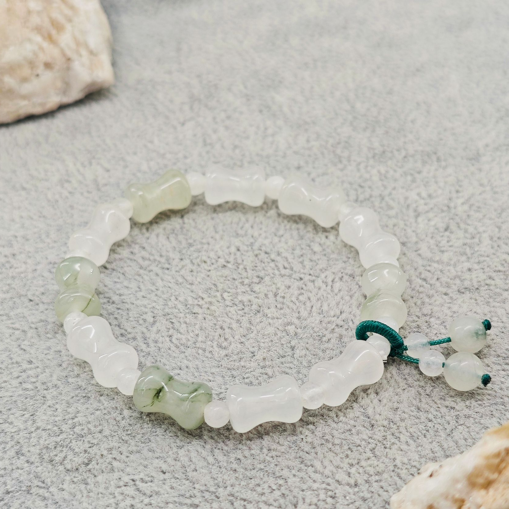 天山翠竹节手串12*8mm/NYXF-TSCSC-260（多样性发货）